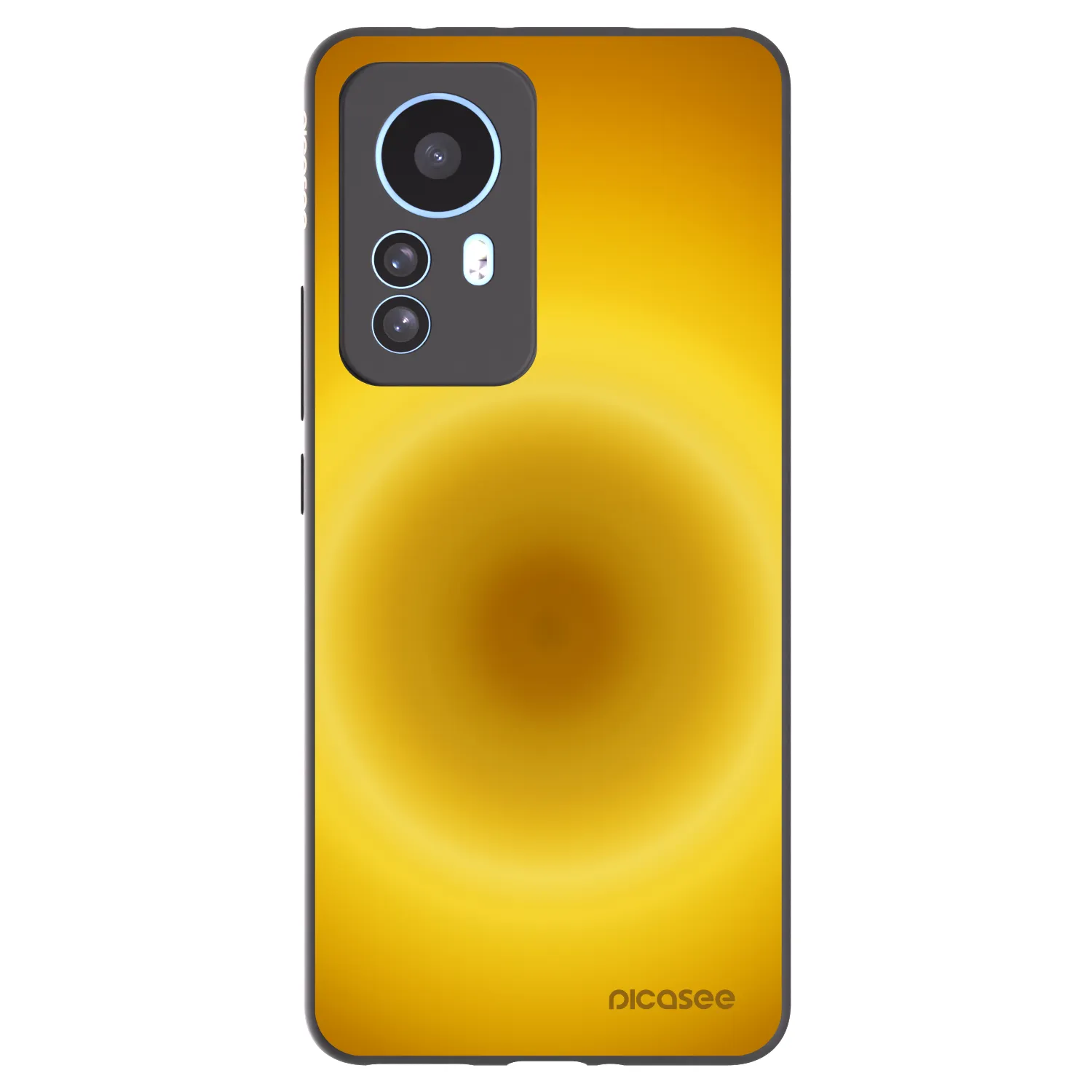 Picasee Μαύρη θήκη σιλικόνης για Xiaomi 12T - Solar Pulse