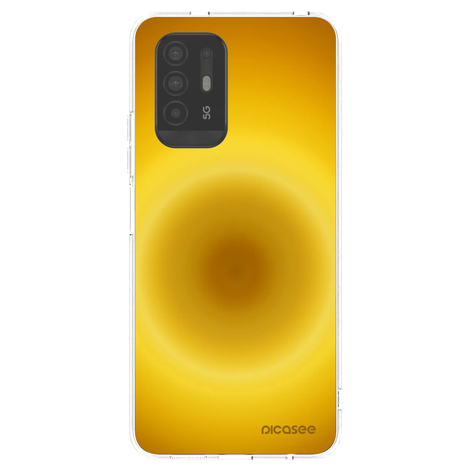 Picasee διαφανής θήκη σιλικόνης OPPO A94 5G - Solar Pulse
