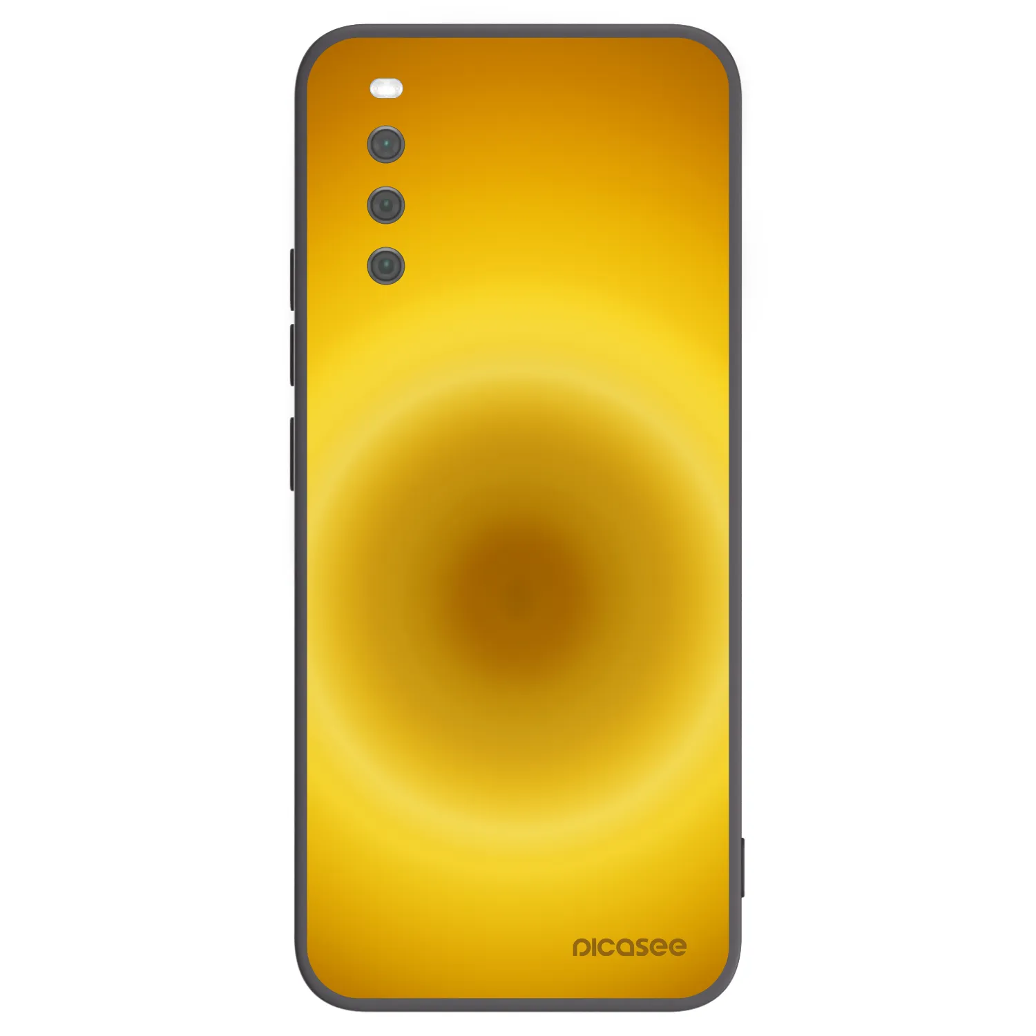Picasee Μαύρη θήκη σιλικόνης για Sony Xperia 10 III - Solar Pulse