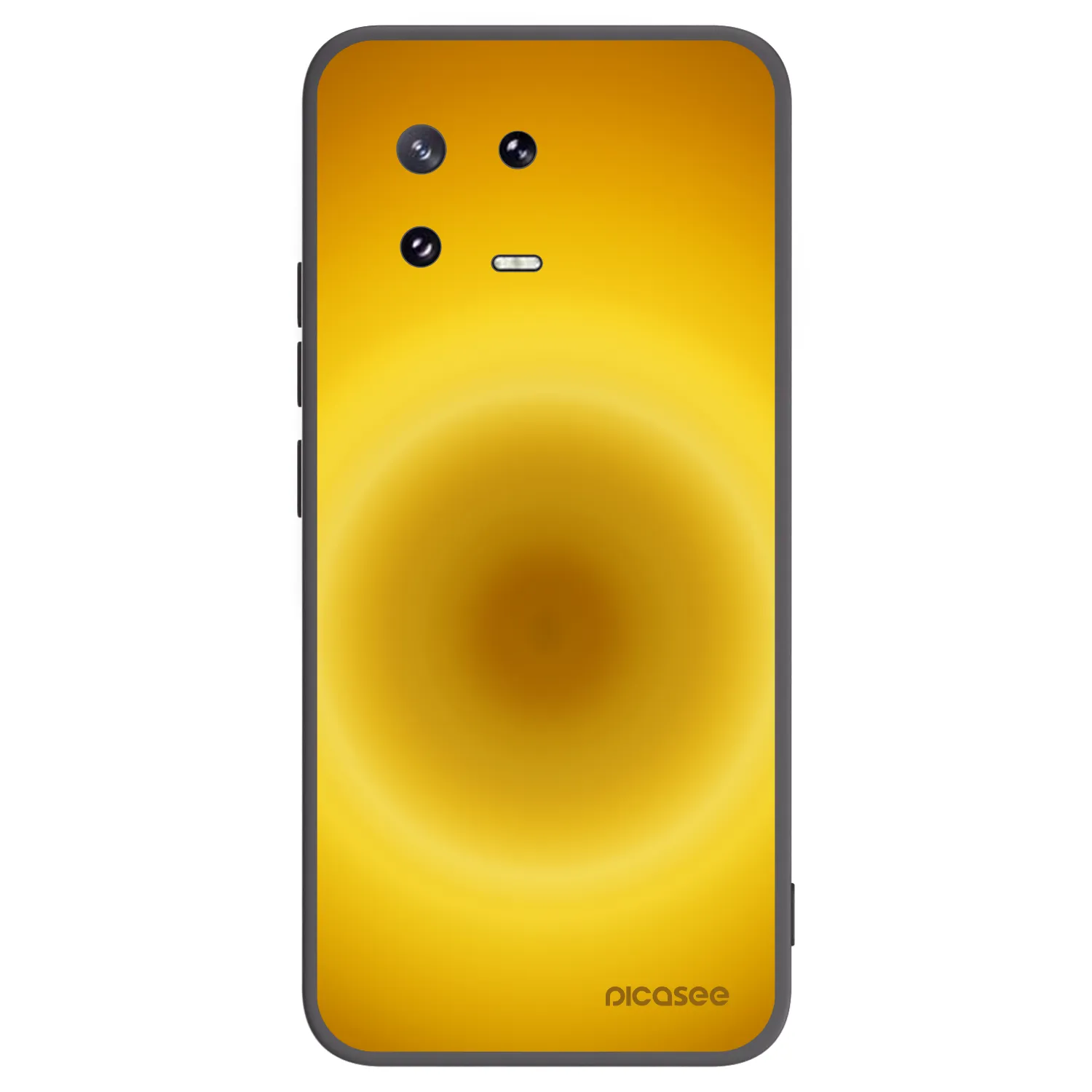 Picasee Μαύρη θήκη σιλικόνης για Xiaomi 13 Pro - Solar Pulse