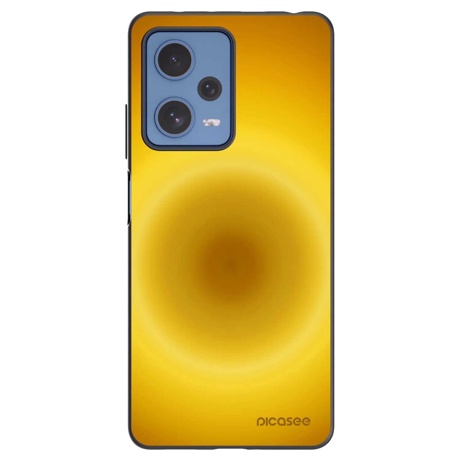 Picasee Μαύρη θήκη σιλικόνης για Xiaomi Redmi Note 12 Pro 5G - Solar Pulse