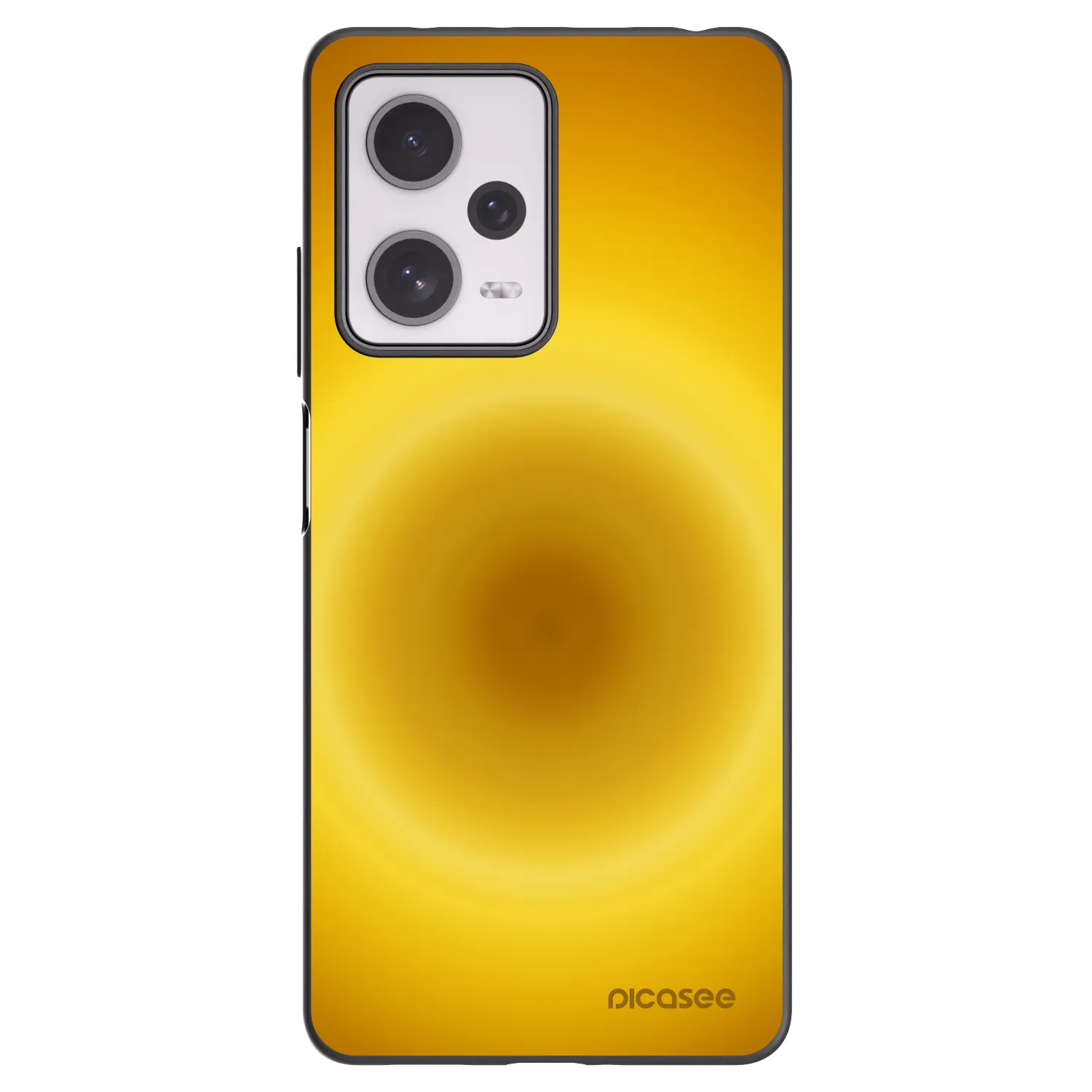 Picasee Μαύρη θήκη σιλικόνης για Xiaomi Redmi Note 12 Pro+ 5G - Solar Pulse