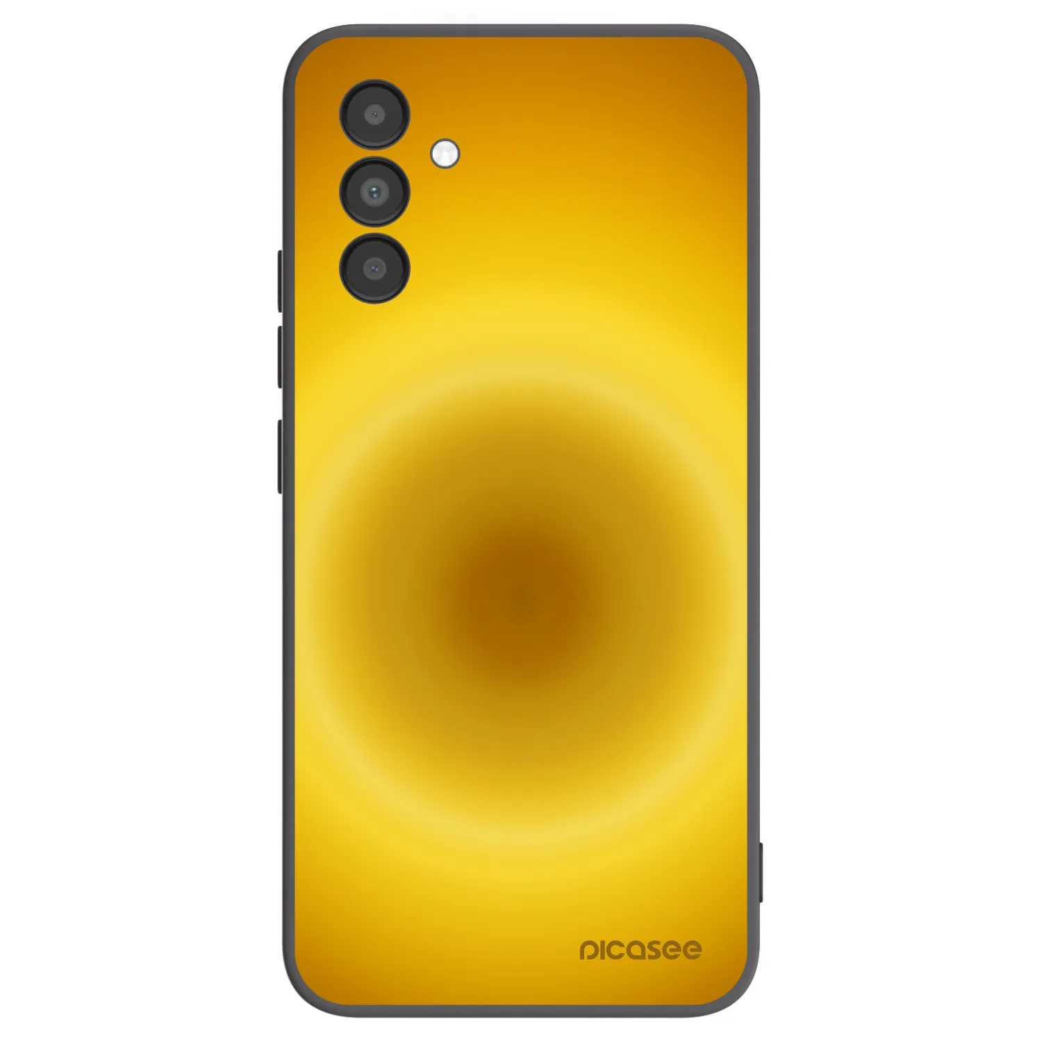Picasee Μαύρη θήκη σιλικόνης για Samsung Galaxy A04s A047F - Solar Pulse
