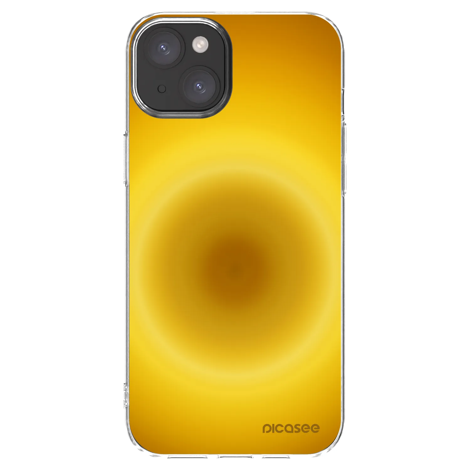 Picasee διαφανής θήκη σιλικόνης Apple iPhone 15 Plus - Solar Pulse