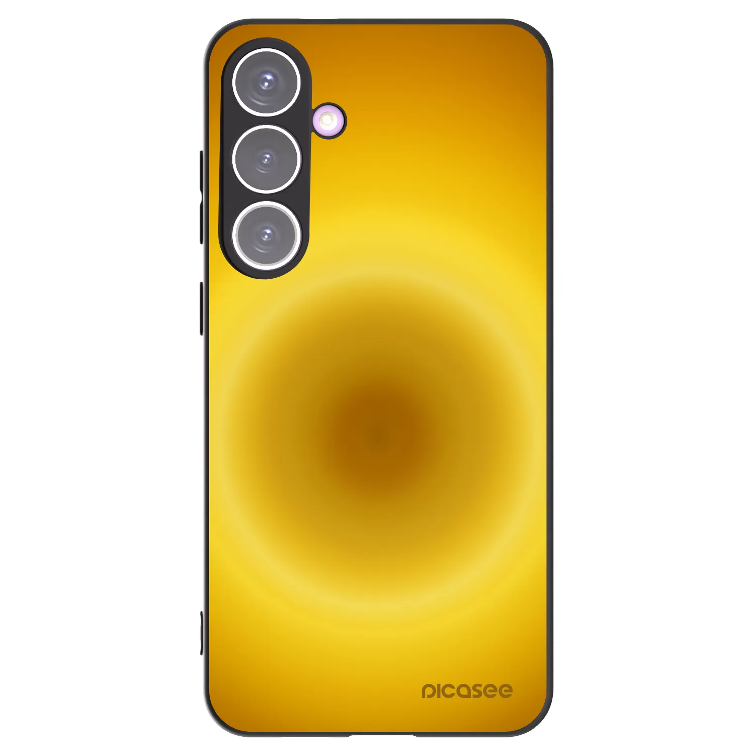 Picasee Μαύρη θήκη σιλικόνης για Samsung Galaxy S24+ S926B 5G - Solar Pulse