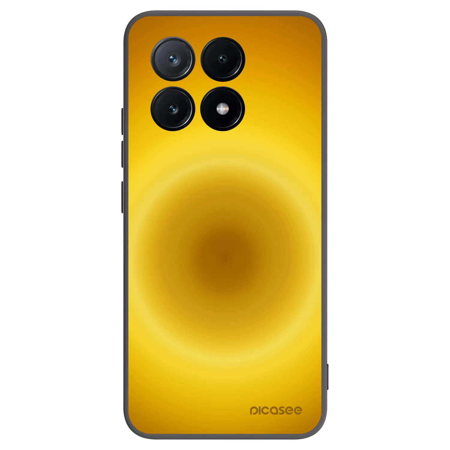 Picasee Μαύρη θήκη σιλικόνης για Xiaomi Poco X6 Pro - Solar Pulse