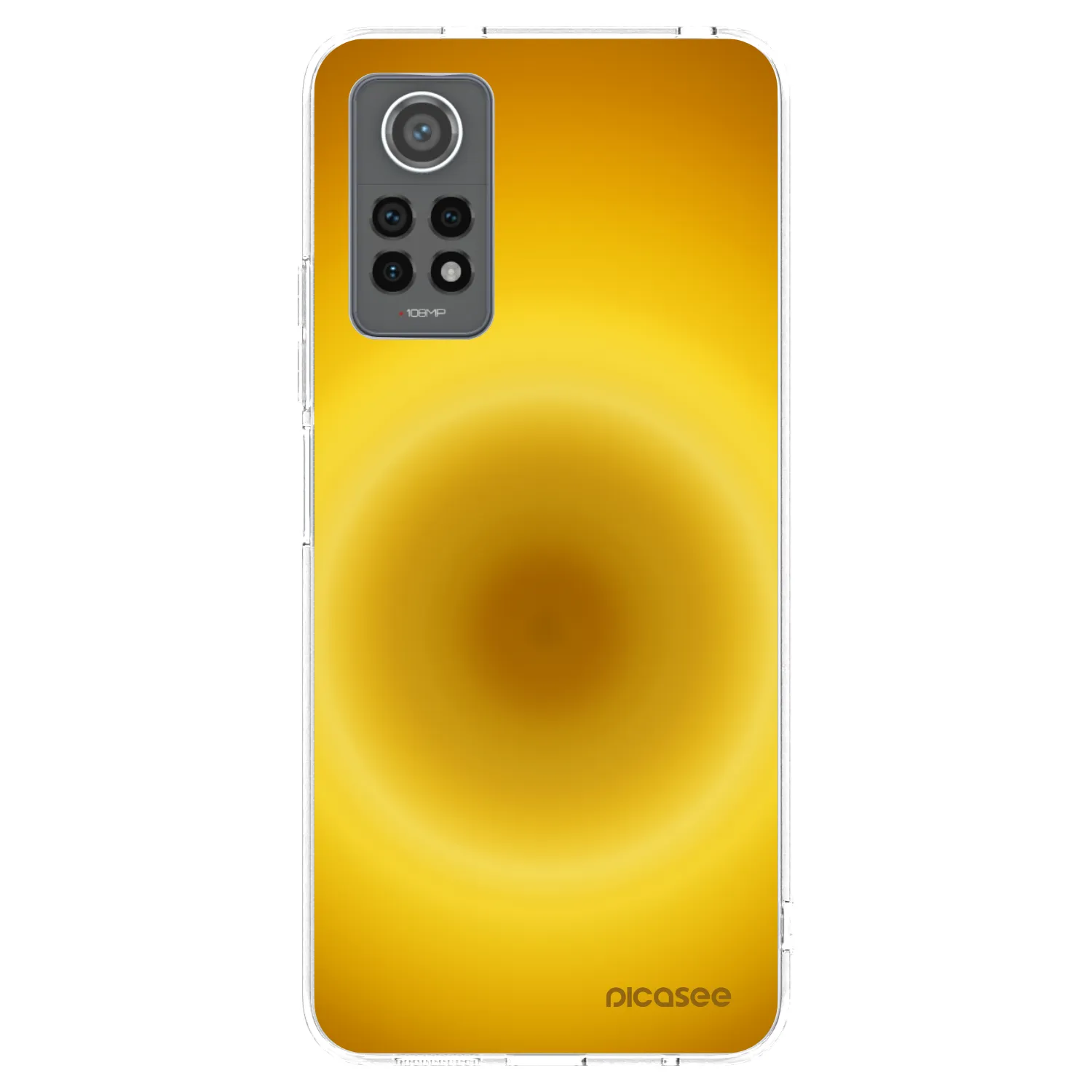 Picasee διαφανής θήκη σιλικόνης Xiaomi Redmi Note 12 Pro 4G - Solar Pulse