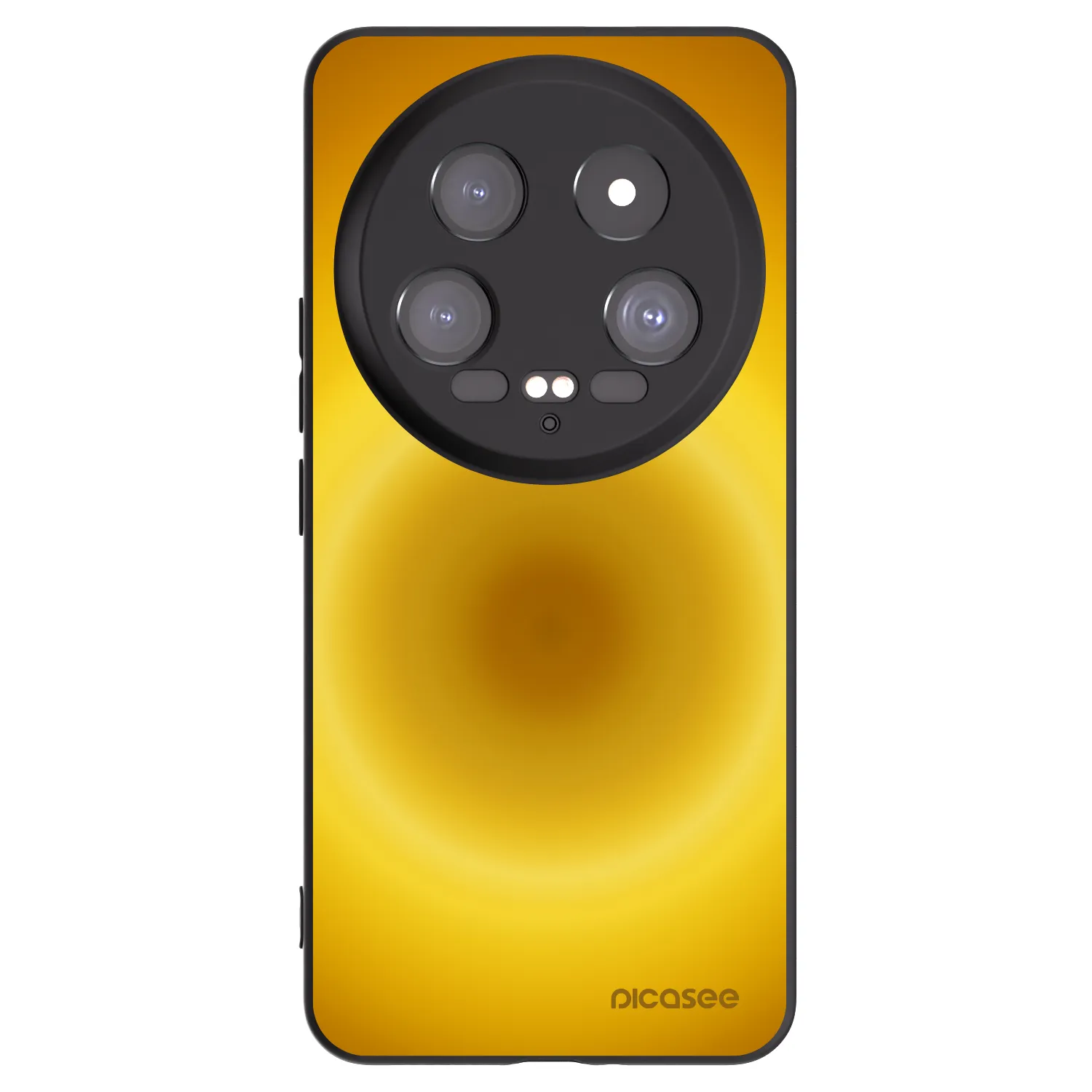 Picasee Μαύρη θήκη σιλικόνης για Xiaomi 14 Ultra - Solar Pulse