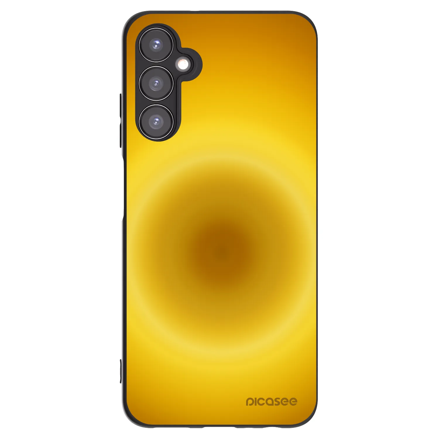 Picasee Μαύρη θήκη σιλικόνης για Samsung Galaxy A05s A057G - Solar Pulse