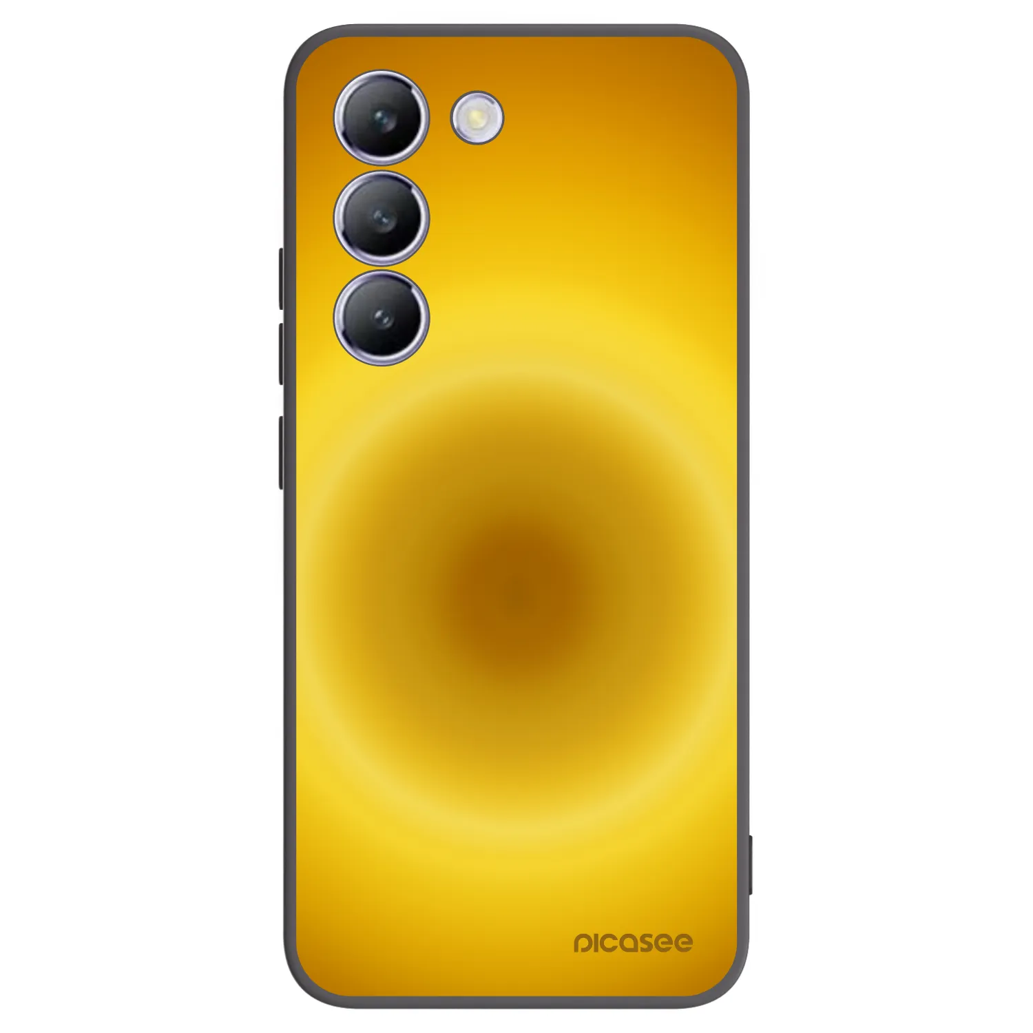 Picasee Μαύρη θήκη σιλικόνης για Vivo V40 SE 5G - Solar Pulse