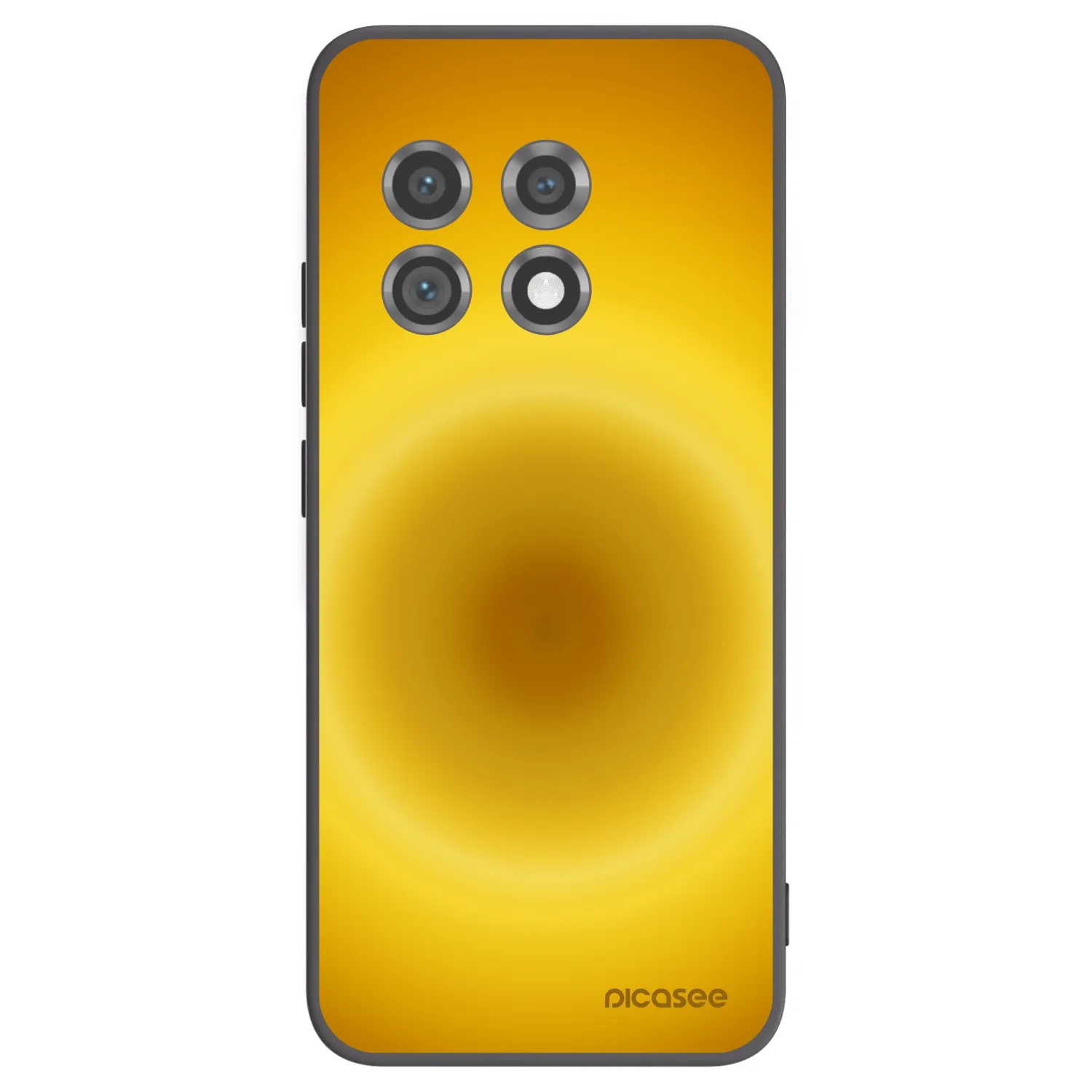 Picasee Μαύρη θήκη σιλικόνης για OnePlus 11 5G - Solar Pulse