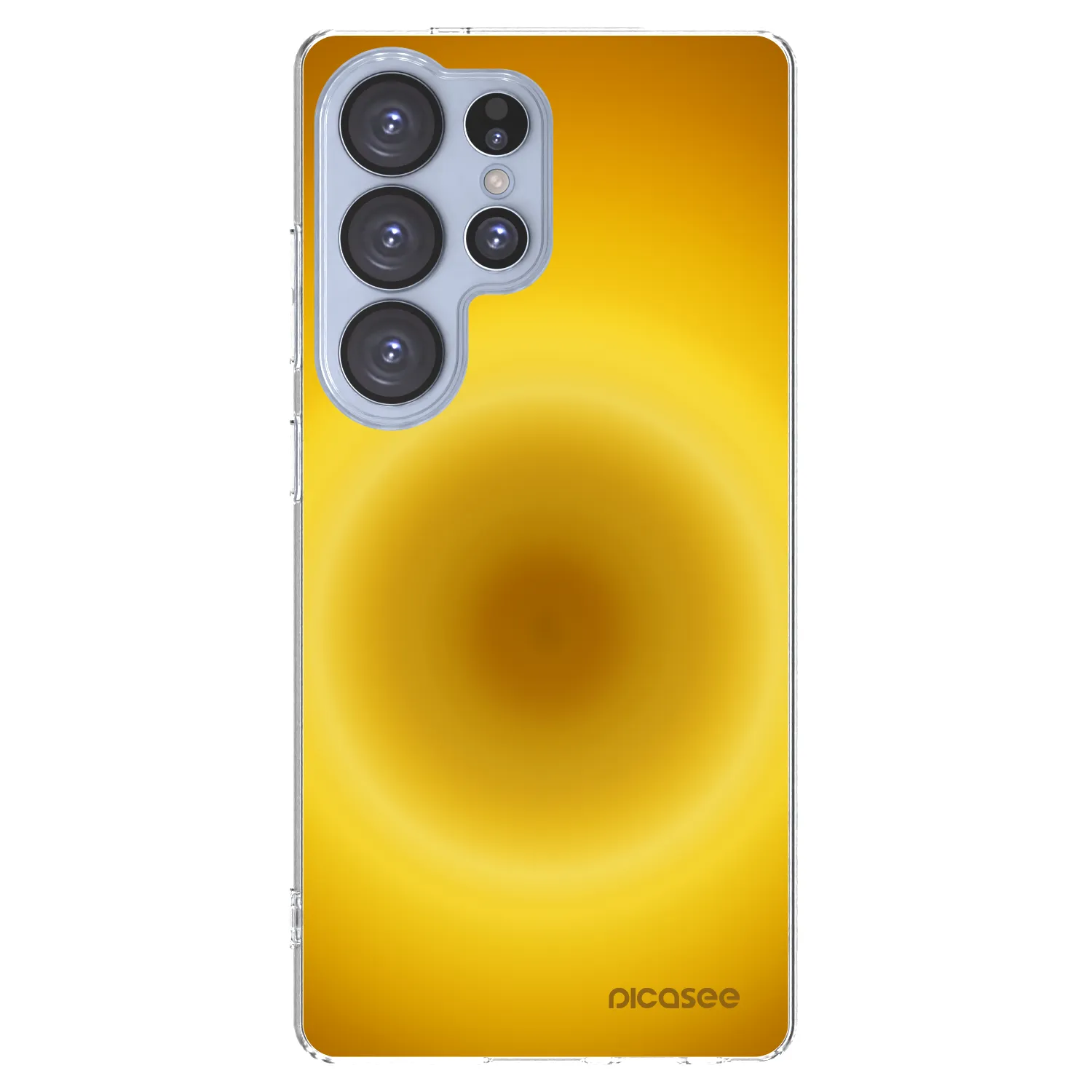 Picasee διαφανής θήκη σιλικόνης Samsung Galaxy S25 Ultra 5G - Solar Pulse