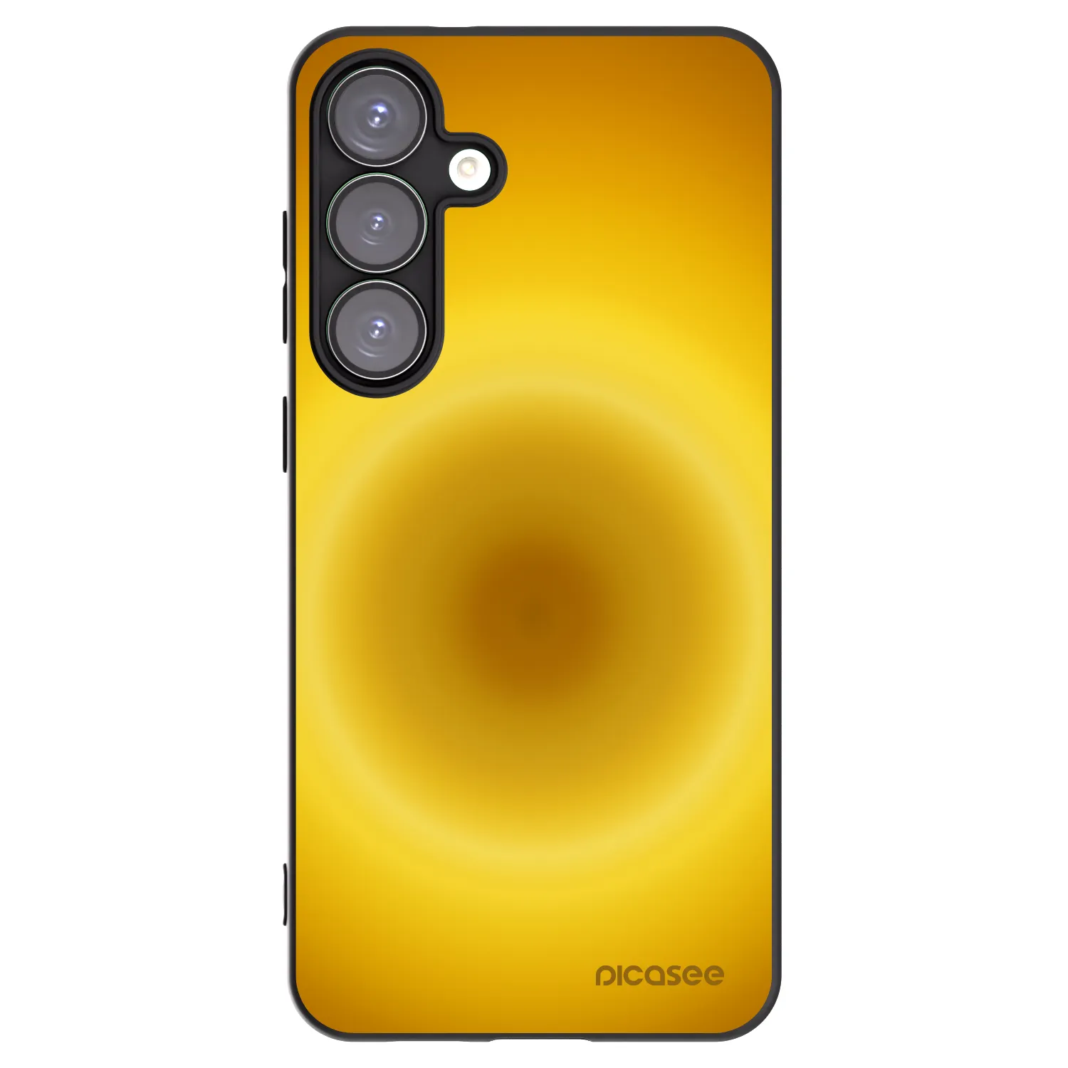 Picasee Μαύρη θήκη σιλικόνης για Samsung Galaxy S25+ 5G - Solar Pulse