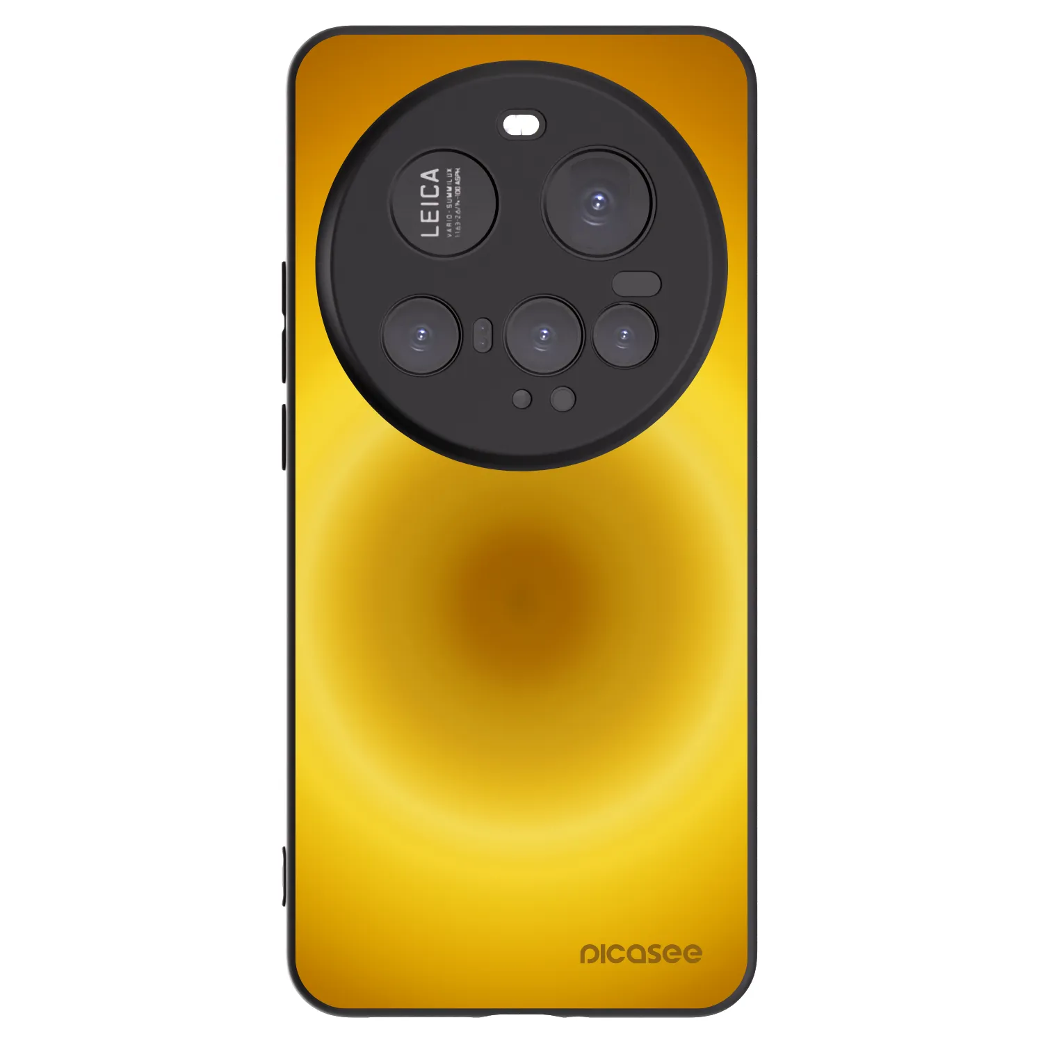 Picasee Μαύρη θήκη σιλικόνης για Xiaomi 15 Ultra - Solar Pulse