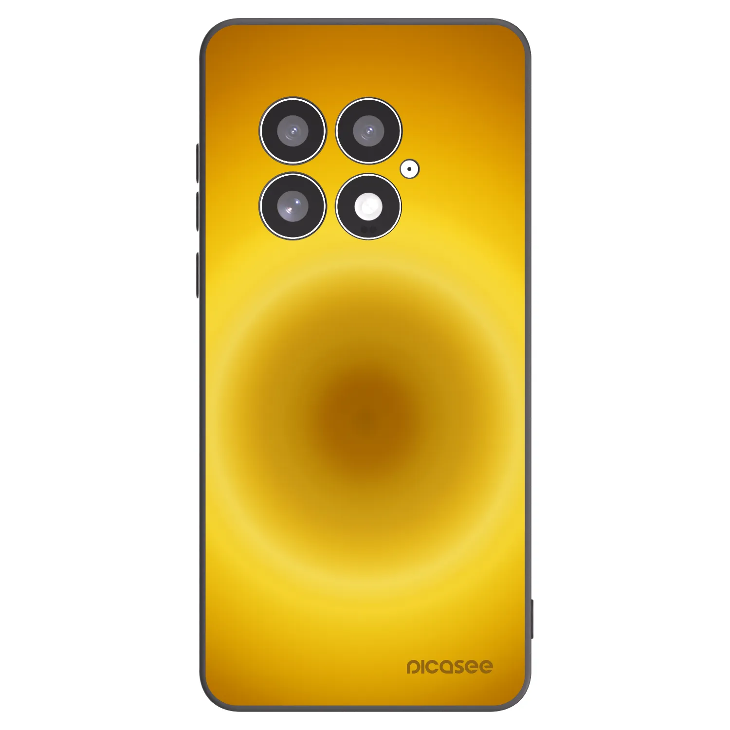 Picasee Μαύρη θήκη σιλικόνης για OnePlus 13 5G - Solar Pulse