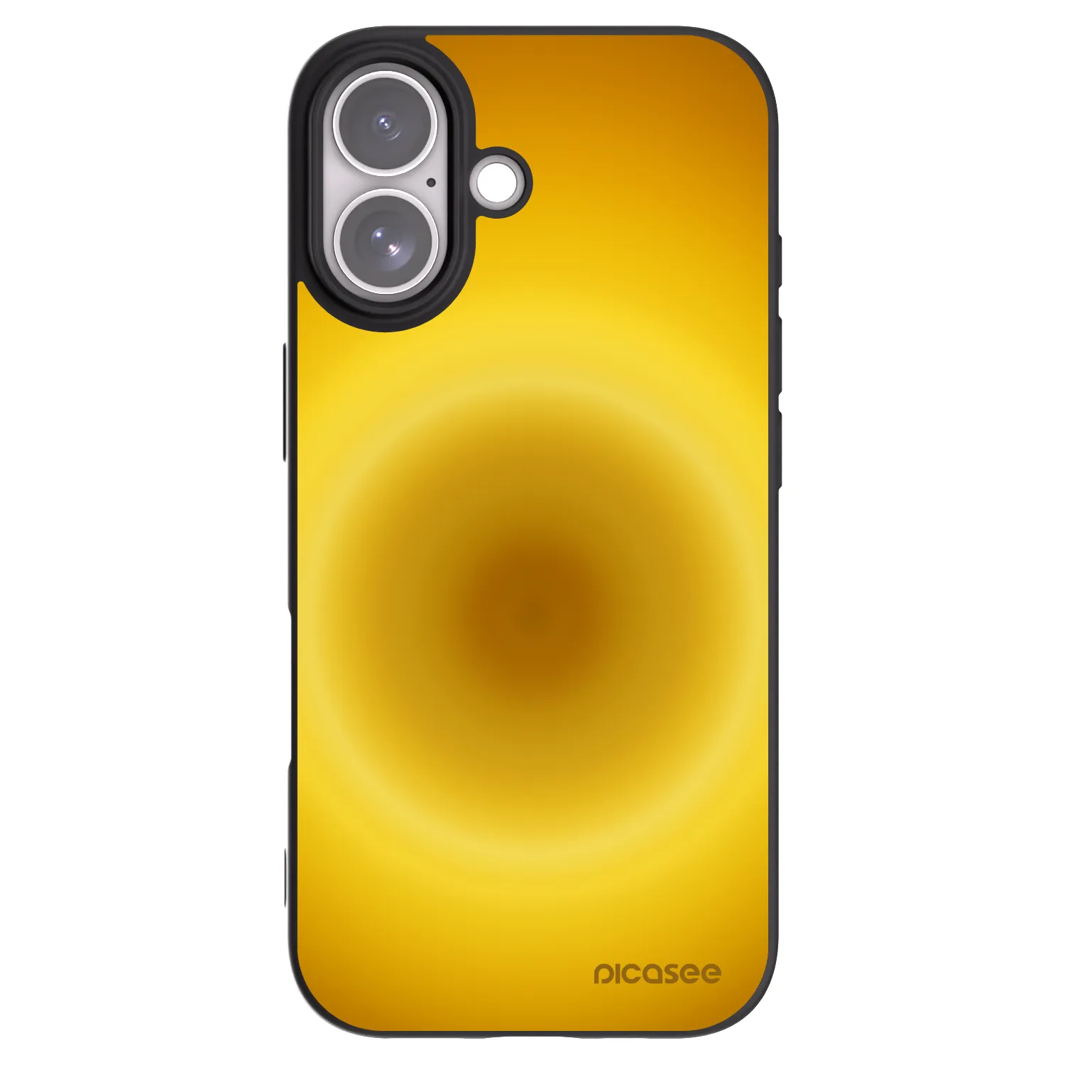 Picasee Μαύρη θήκη σιλικόνης για Apple iPhone 17 - Solar Pulse