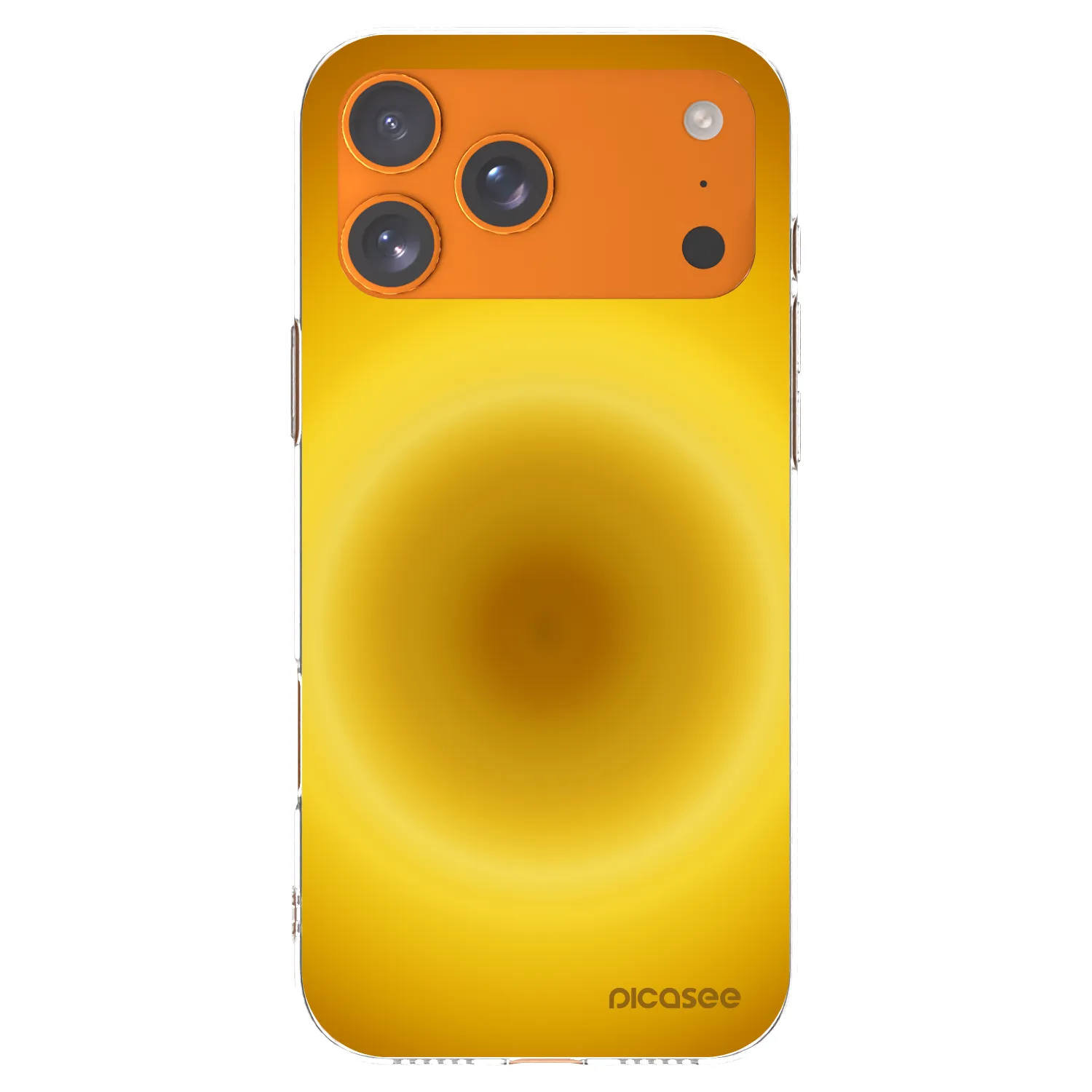 Picasee διαφανής θήκη σιλικόνης Apple iPhone 17 Pro Max - Solar Pulse