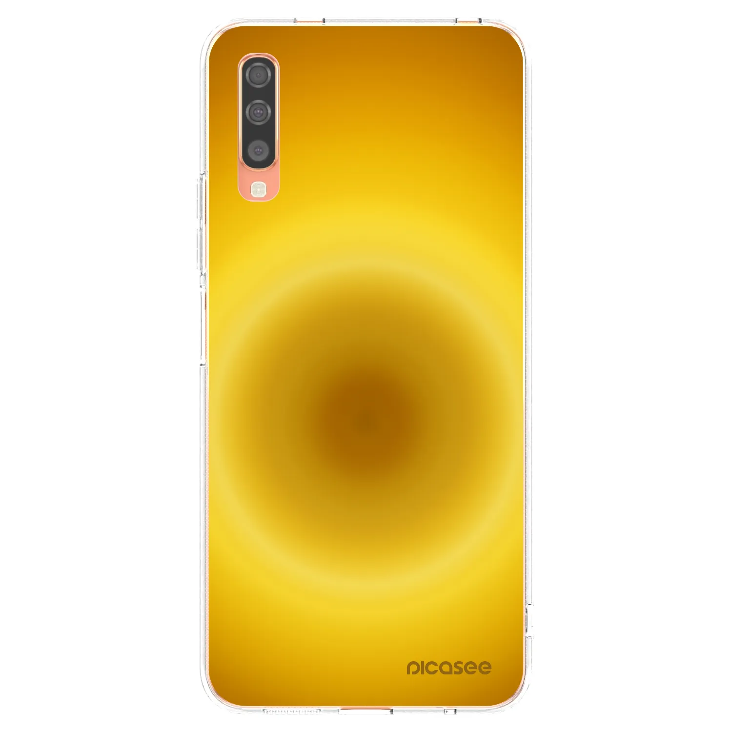 Picasee διαφανής θήκη σιλικόνης Samsung Galaxy A70 A705F - Solar Pulse
