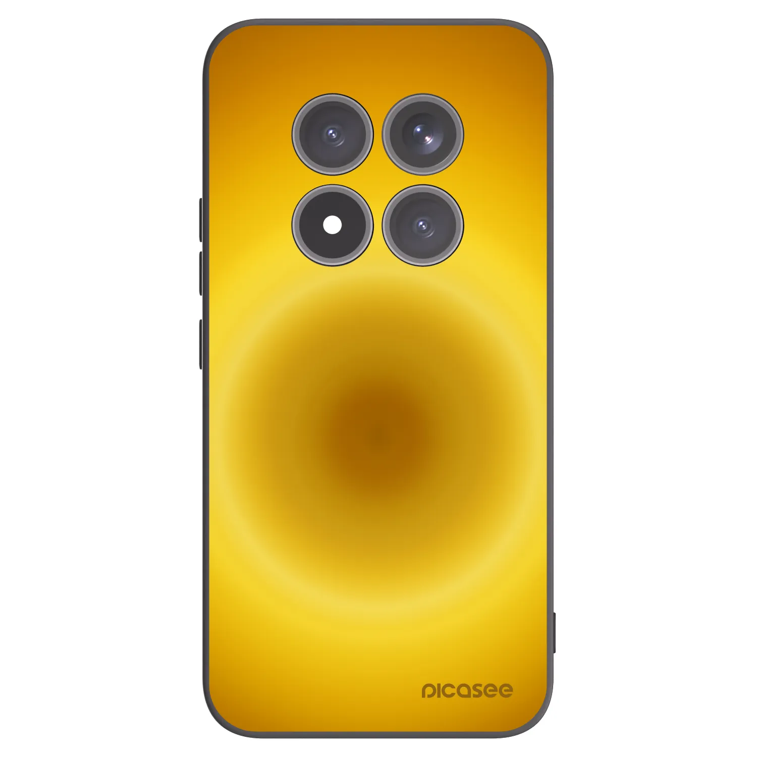 Picasee Μαύρη θήκη σιλικόνης για Xiaomi Redmi Note 15 Pro+ - Solar Pulse