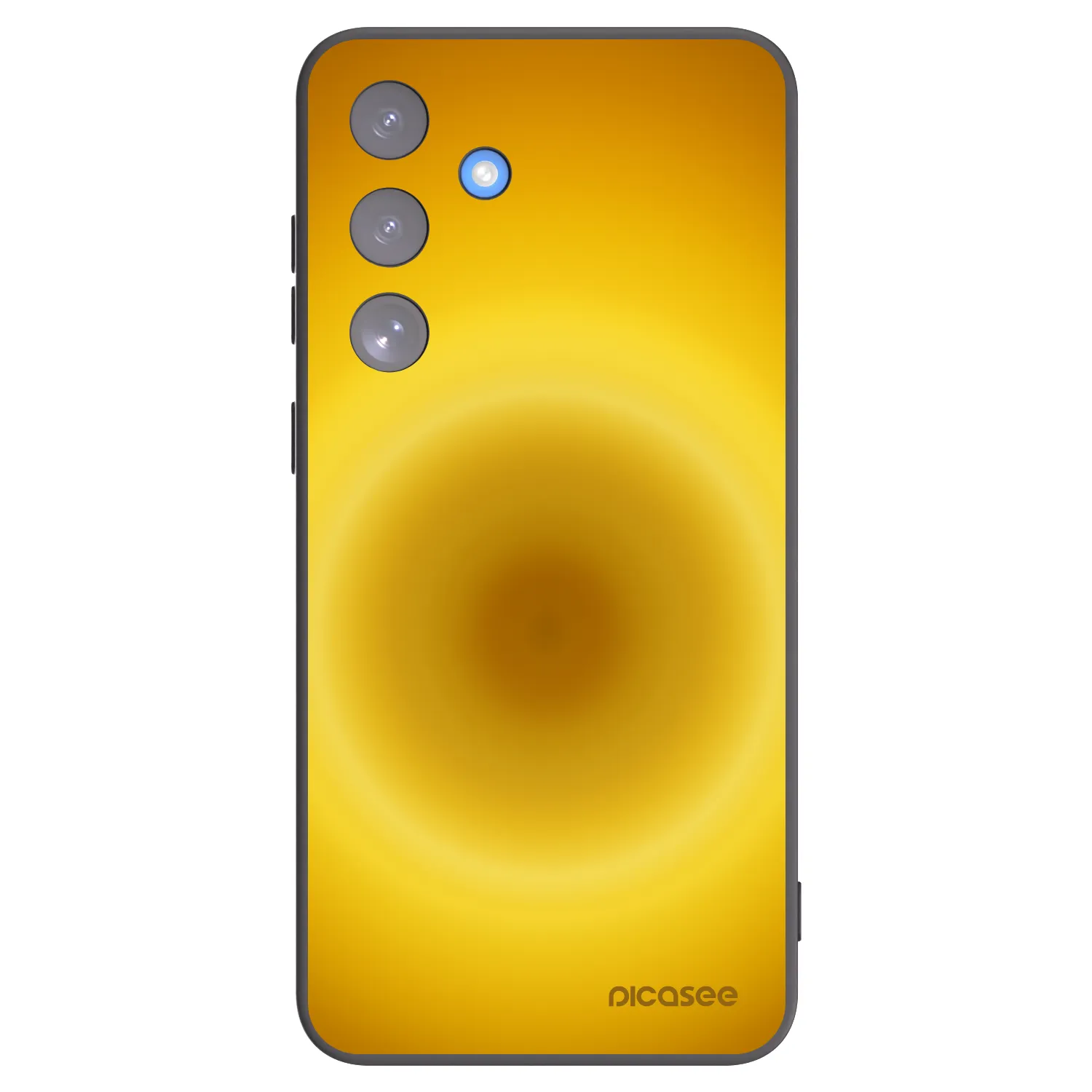 Picasee Μαύρη θήκη σιλικόνης για Samsung Galaxy S25 FE 5G - Solar Pulse