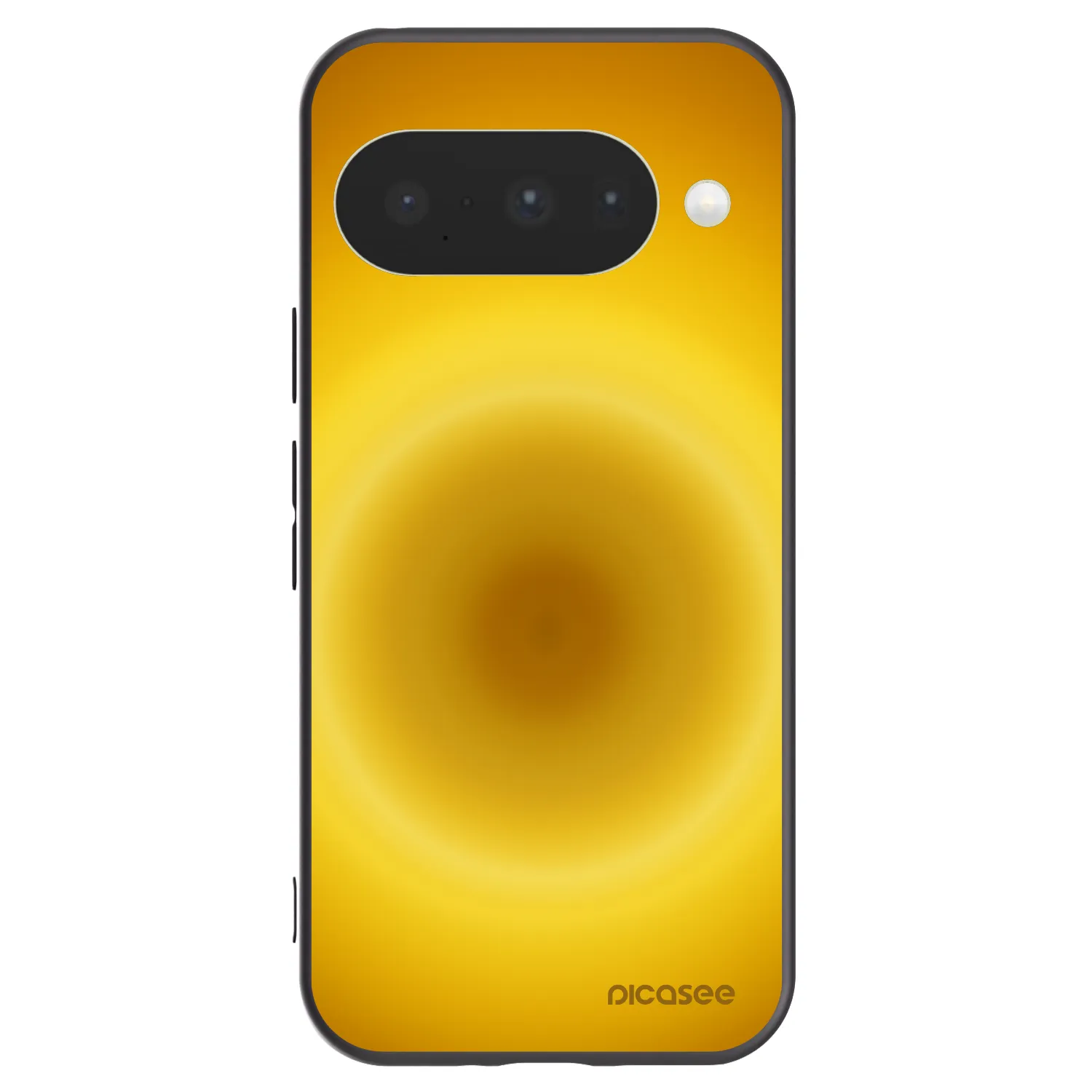 Picasee Μαύρη θήκη σιλικόνης για Google Pixel 10 - Solar Pulse