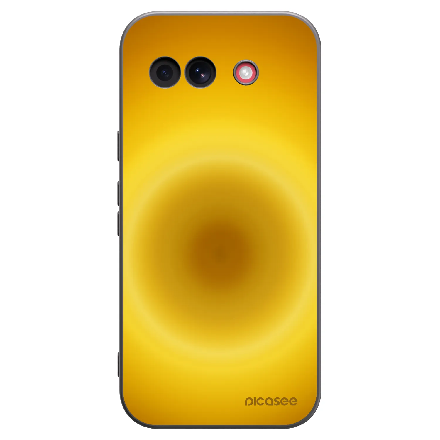 Picasee Μαύρη θήκη σιλικόνης για Google Pixel 10a - Solar Pulse