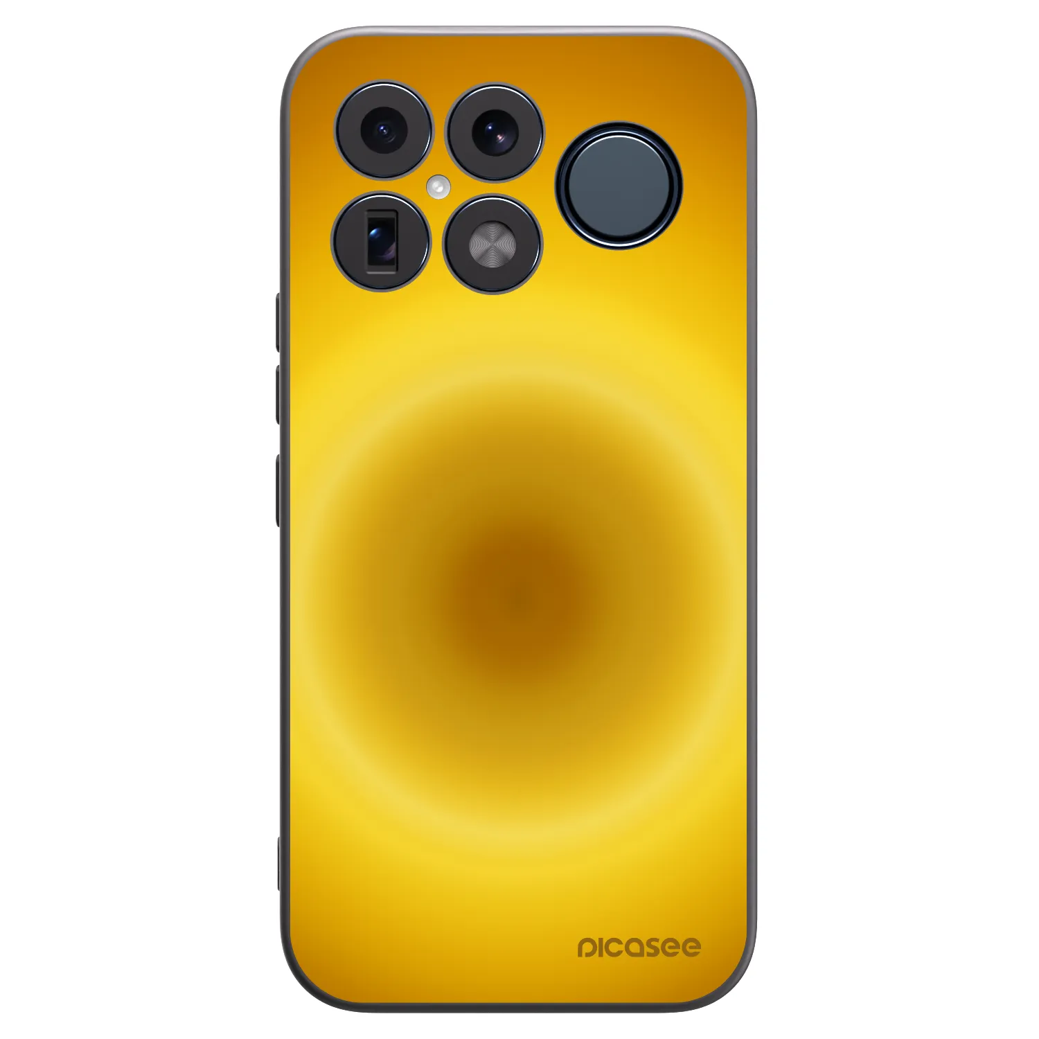 Picasee Μαύρη θήκη σιλικόνης για Xiaomi Poco F8 Ultra - Solar Pulse