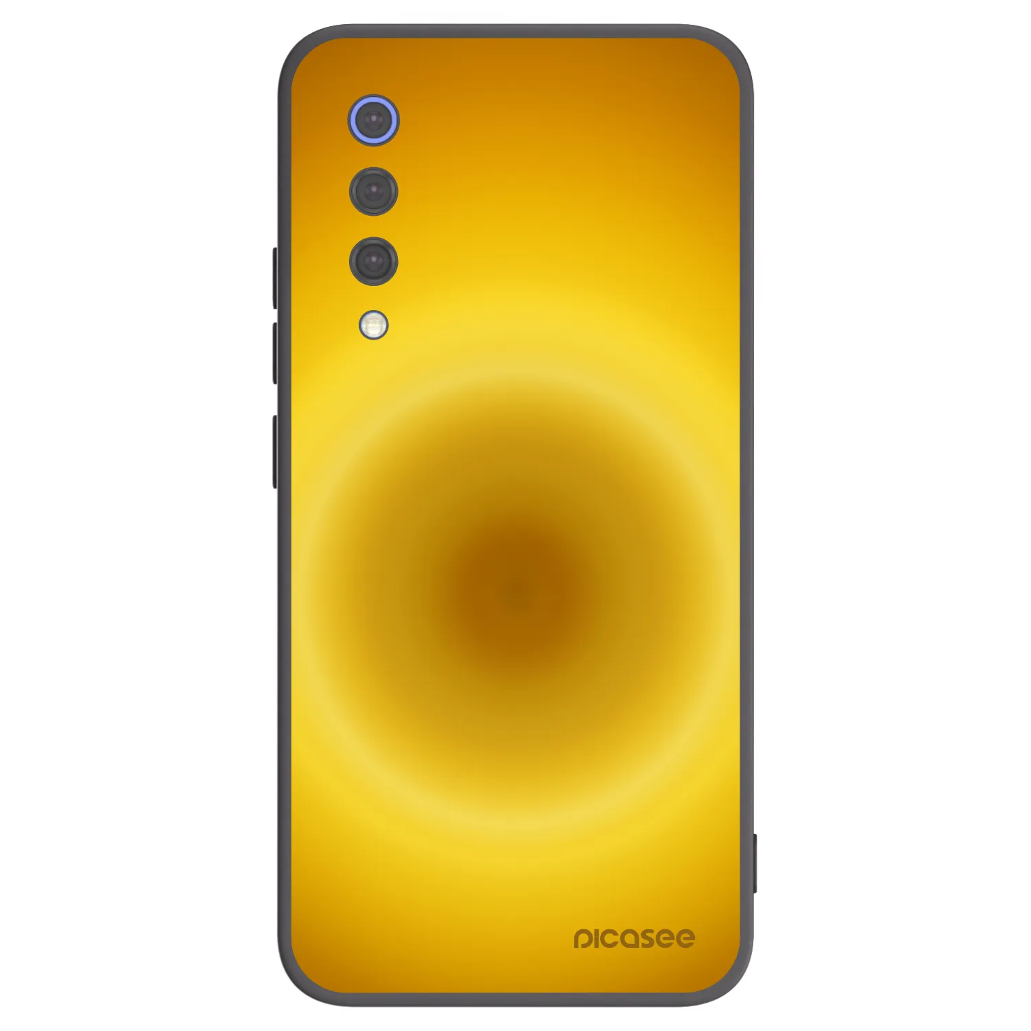 Picasee Μαύρη θήκη σιλικόνης για Xiaomi Mi 9 SE - Solar Pulse