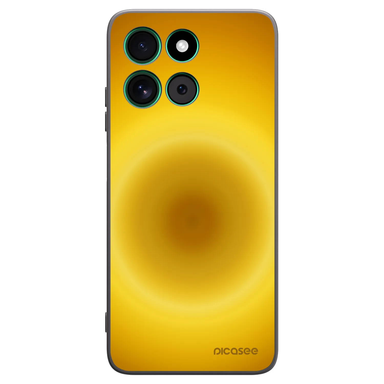 Picasee Μαύρη θήκη σιλικόνης για Motorola Moto G57 Power - Solar Pulse