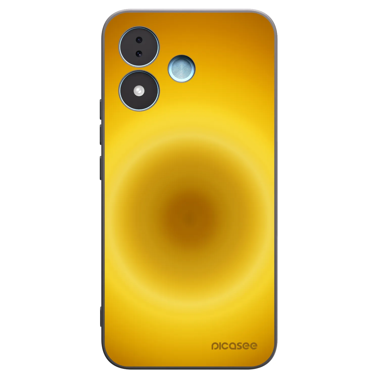 Picasee Μαύρη θήκη σιλικόνης για Xiaomi Redmi Note 17 5G - Solar Pulse