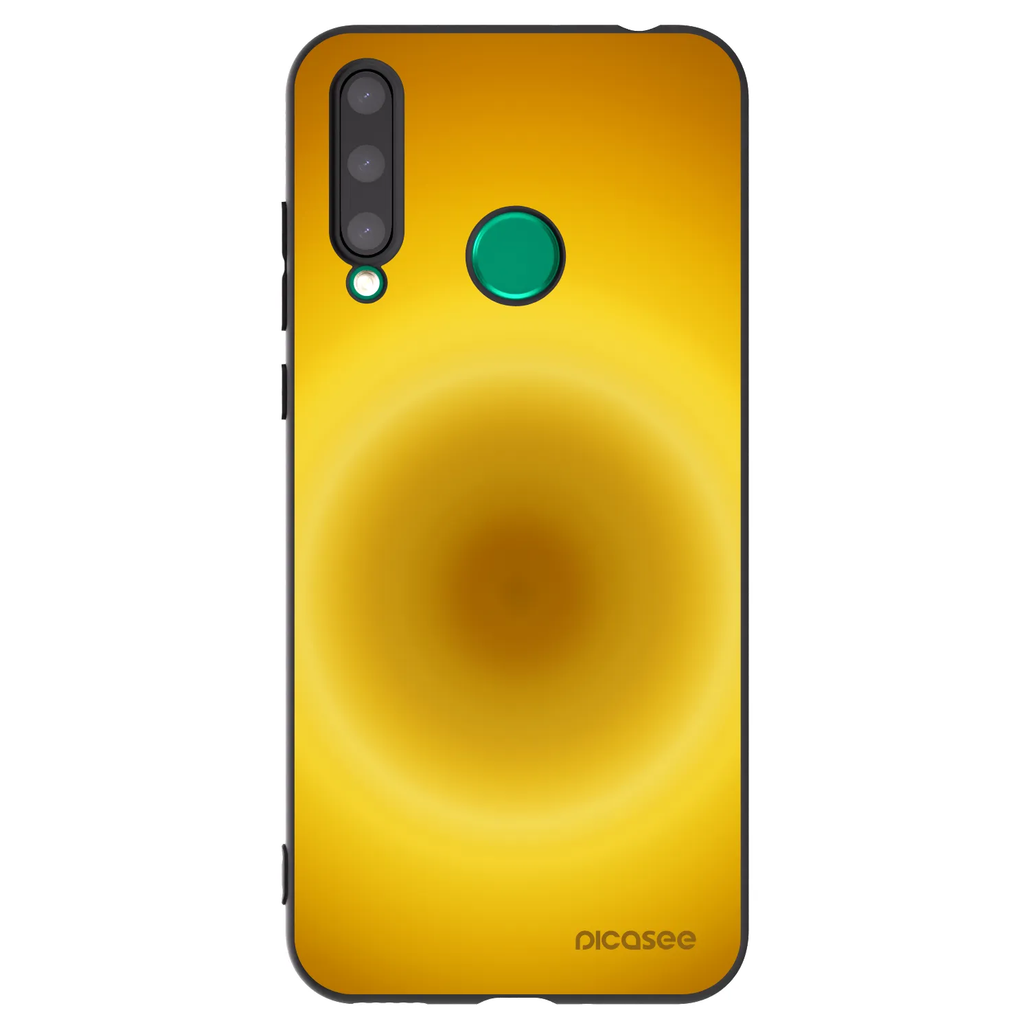 Picasee Μαύρη θήκη σιλικόνης για Honor 20 Lite - Solar Pulse