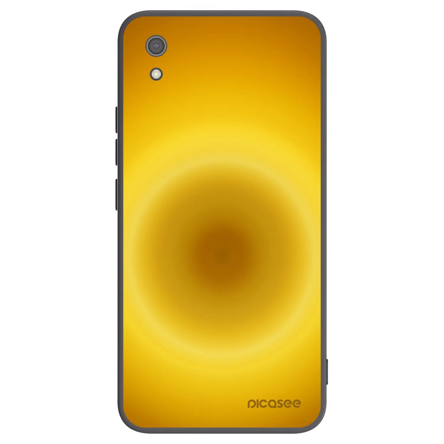 Picasee Μαύρη θήκη σιλικόνης για Xiaomi Redmi 7A - Solar Pulse
