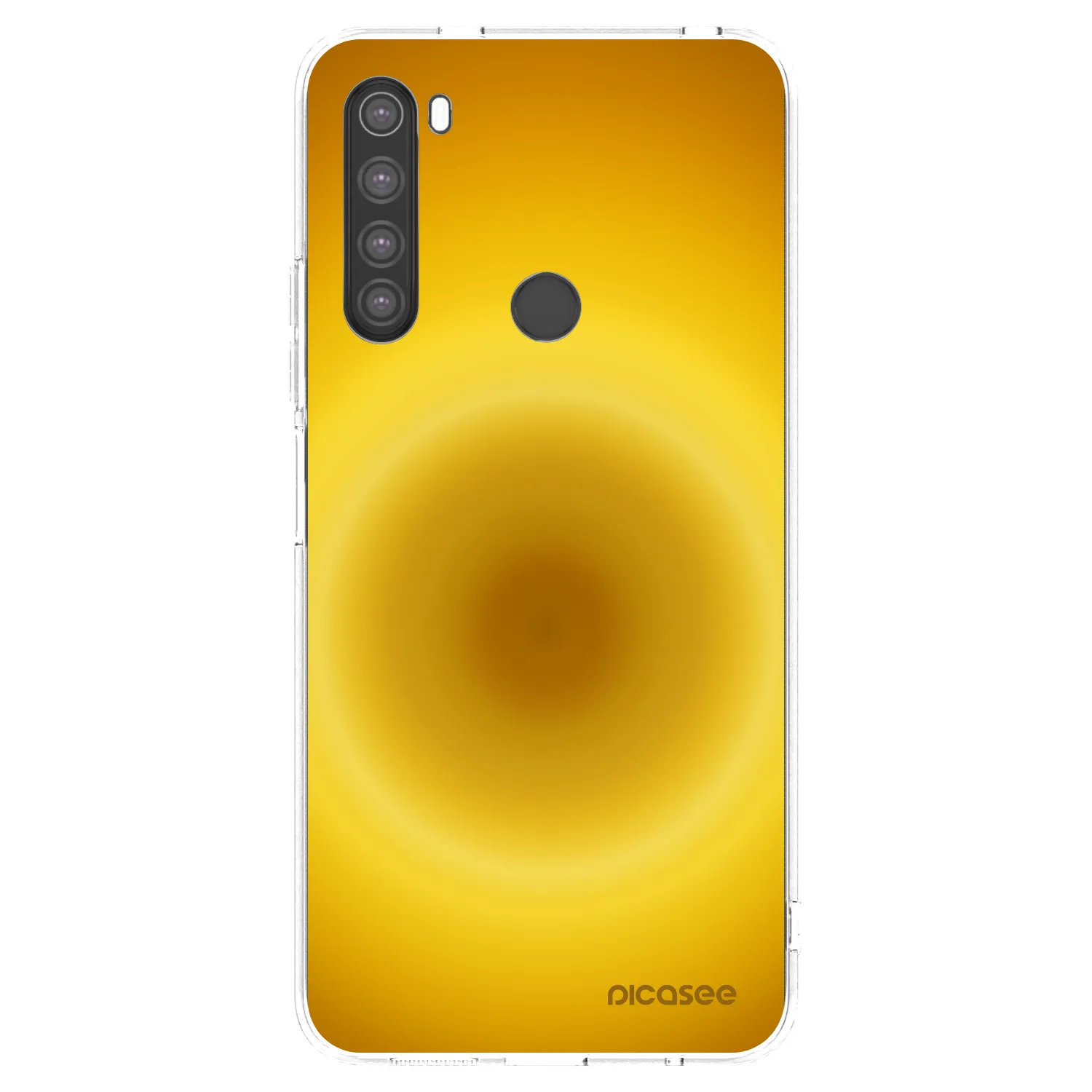 Picasee διαφανής θήκη σιλικόνης Xiaomi Redmi Note 8 - Solar Pulse