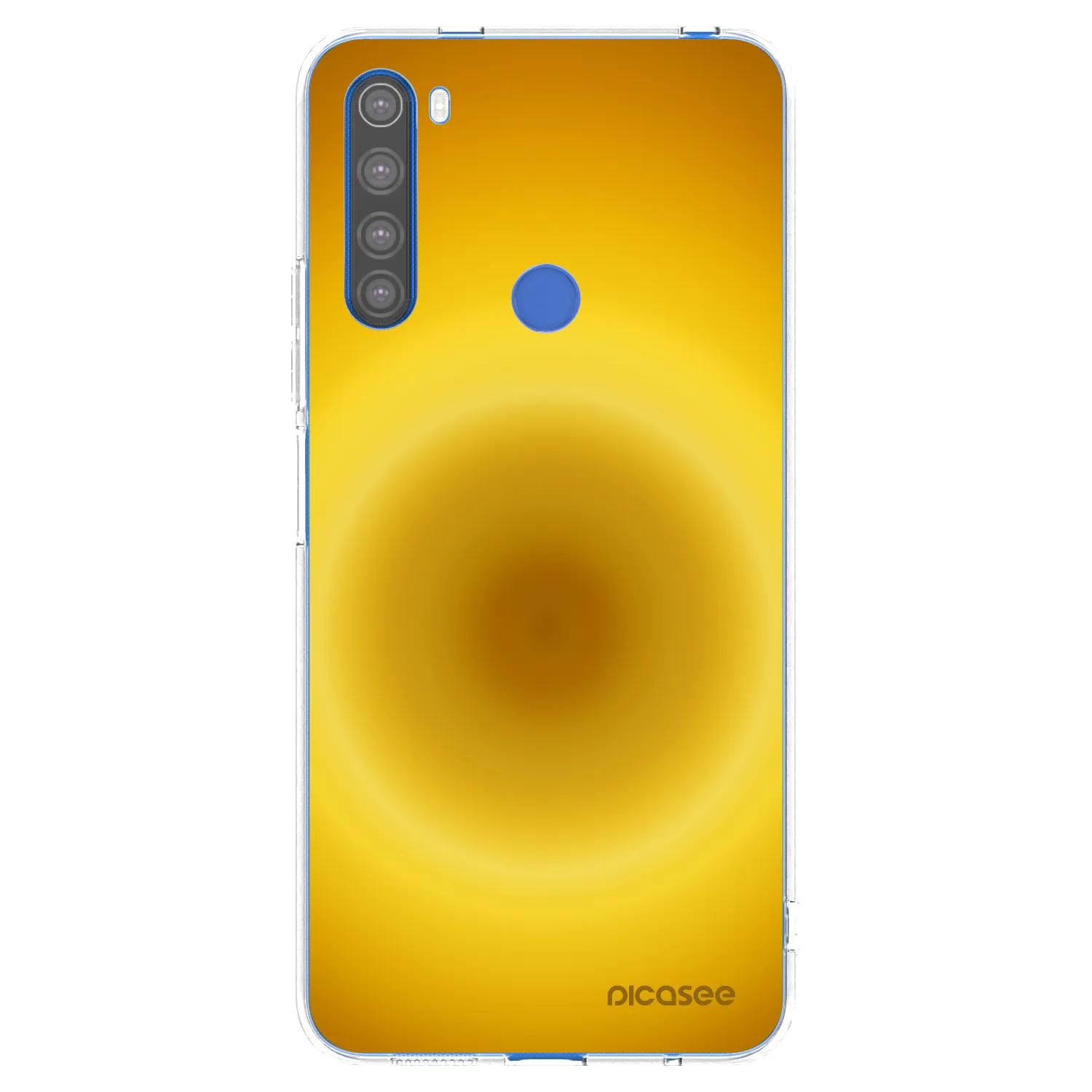 Picasee διαφανής θήκη σιλικόνης Xiaomi Redmi Note 8T - Solar Pulse