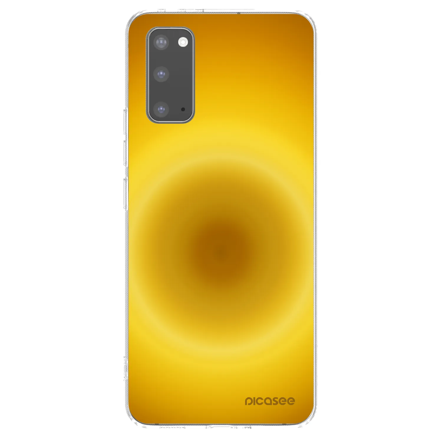 Picasee διαφανής θήκη σιλικόνης Samsung Galaxy S20 G980F - Solar Pulse