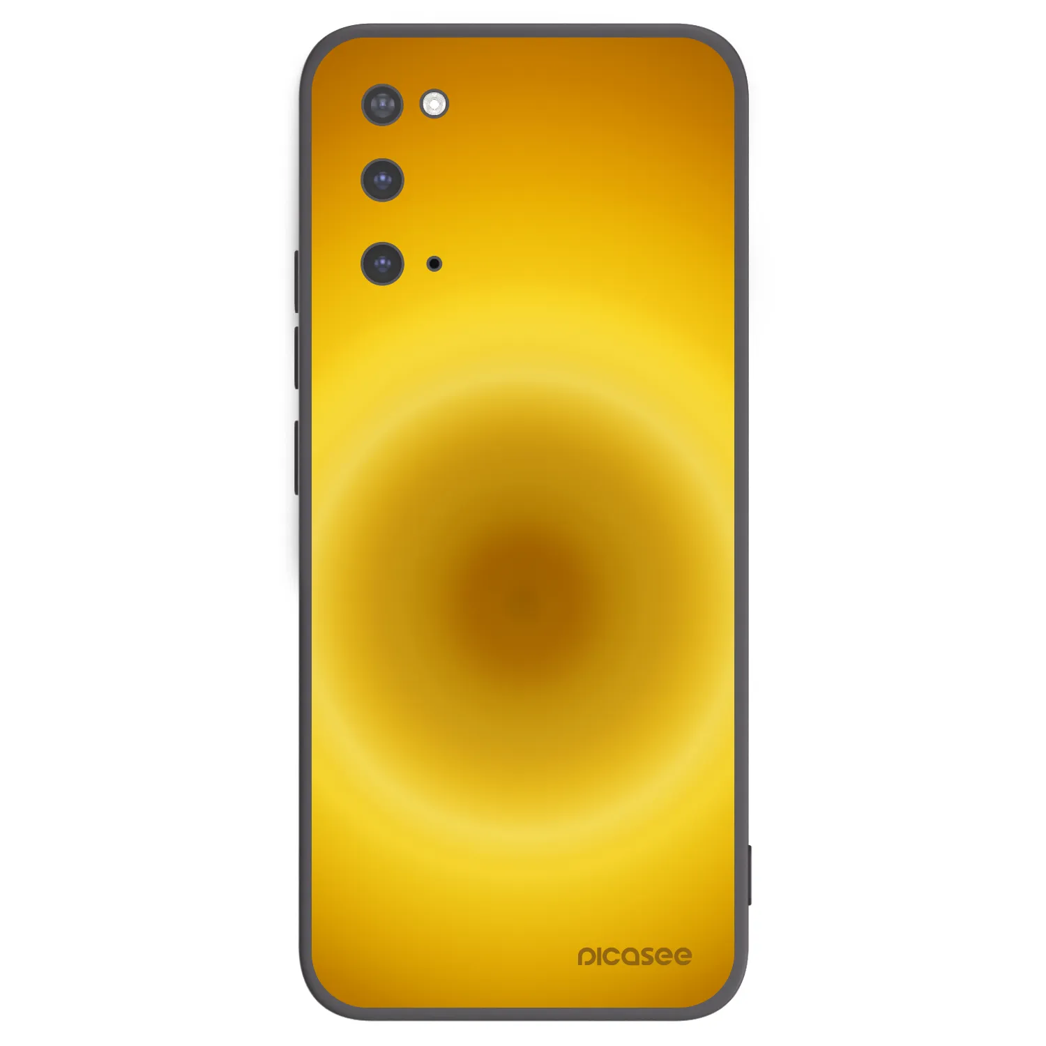 Picasee Μαύρη θήκη σιλικόνης για Samsung Galaxy S20 G980F - Solar Pulse