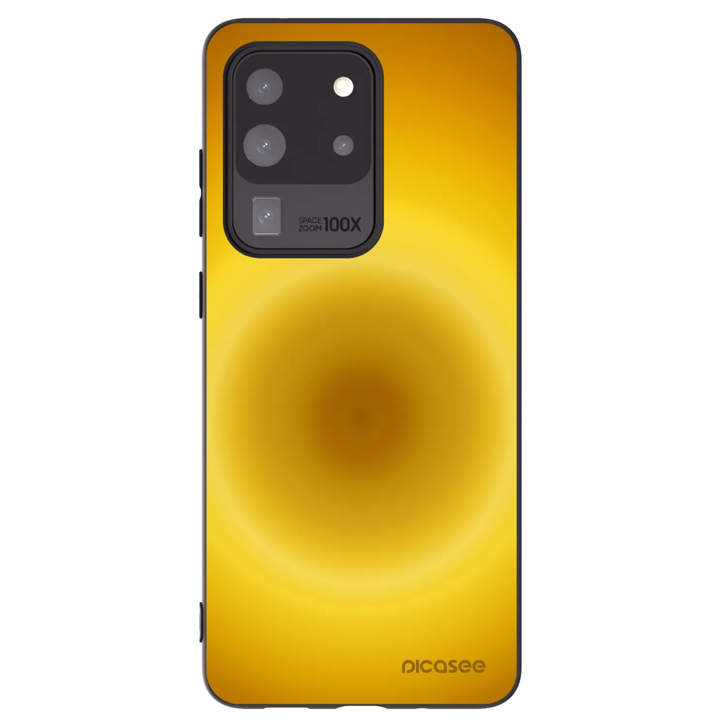Picasee Μαύρη θήκη σιλικόνης για Samsung Galaxy S20 Ultra 5G G988F - Solar Pulse