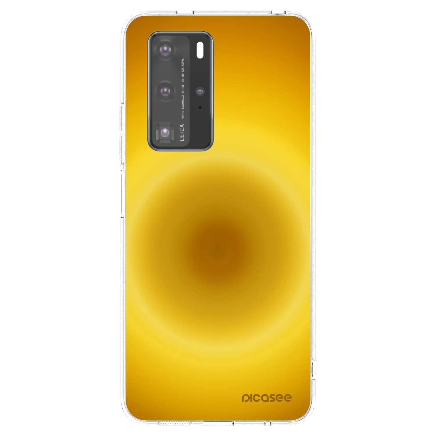 Picasee διαφανής θήκη σιλικόνης Huawei P40 Pro - Solar Pulse