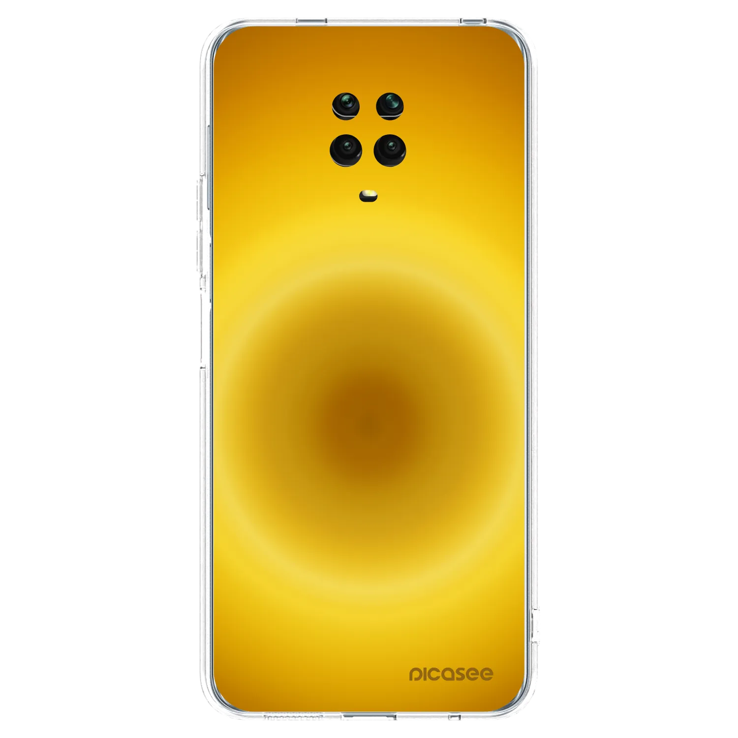 Picasee διαφανής θήκη σιλικόνης Xiaomi Redmi Note 9S - Solar Pulse