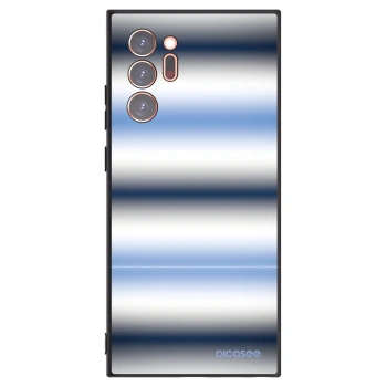 Picasee Μαύρη θήκη σιλικόνης για Samsung Galaxy Note 20 Ultra - Static Lines