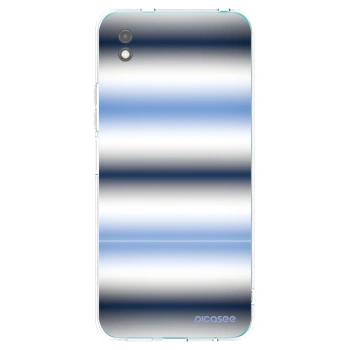 Picasee Μαύρη θήκη σιλικόνης για Xiaomi Redmi 9A - Static Lines