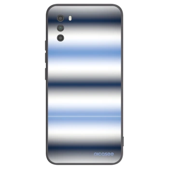Picasee Μαύρη θήκη σιλικόνης για Xiaomi Poco M3 - Static Lines