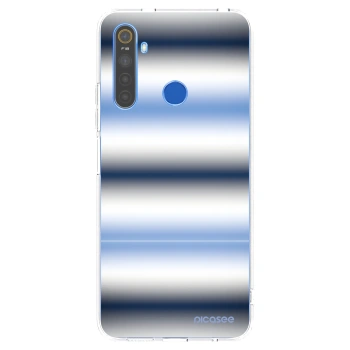 Picasee διαφανής θήκη σιλικόνης Realme 5 - Static Lines