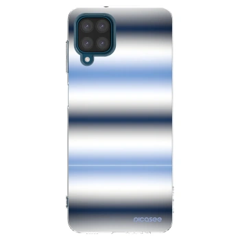 Picasee διαφανής θήκη σιλικόνης Samsung Galaxy A12 A125F - Static Lines