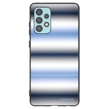Picasee Μαύρη θήκη σιλικόνης για Samsung Galaxy A72 A725F - Static Lines