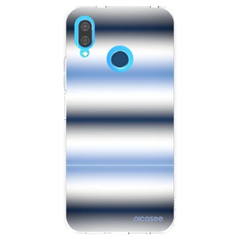 Picasee διαφανής θήκη σιλικόνης Huawei P20 Lite - Static Lines