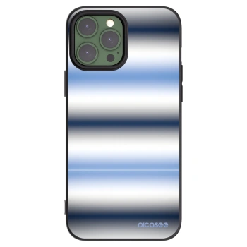 Picasee Μαύρη θήκη σιλικόνης για Apple iPhone 13 Pro Max - Static Lines