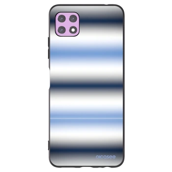 Picasee Μαύρη θήκη σιλικόνης για Samsung Galaxy A22 A226B 5G - Static Lines