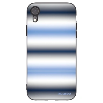 Picasee Μαύρη θήκη σιλικόνης για Apple iPhone 6 Plus/6S Plus - Static Lines
