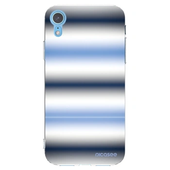 Picasee διαφανής θήκη σιλικόνης Apple iPhone XR - Static Lines
